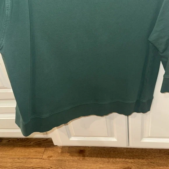 Zara women’s thin banded sweatshirt/EUC /size L- loose banded sleeves & bottom - Picture 5 of 7